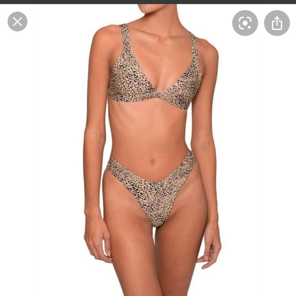 NWT oneoneswimwear Kameron hunter bottoms XS